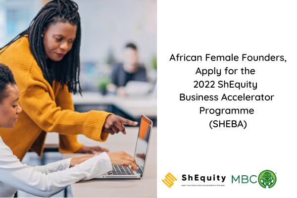 ShEquity Launches Call for the 2022 ShEquity Business Accelerator Programme (SHEBA)