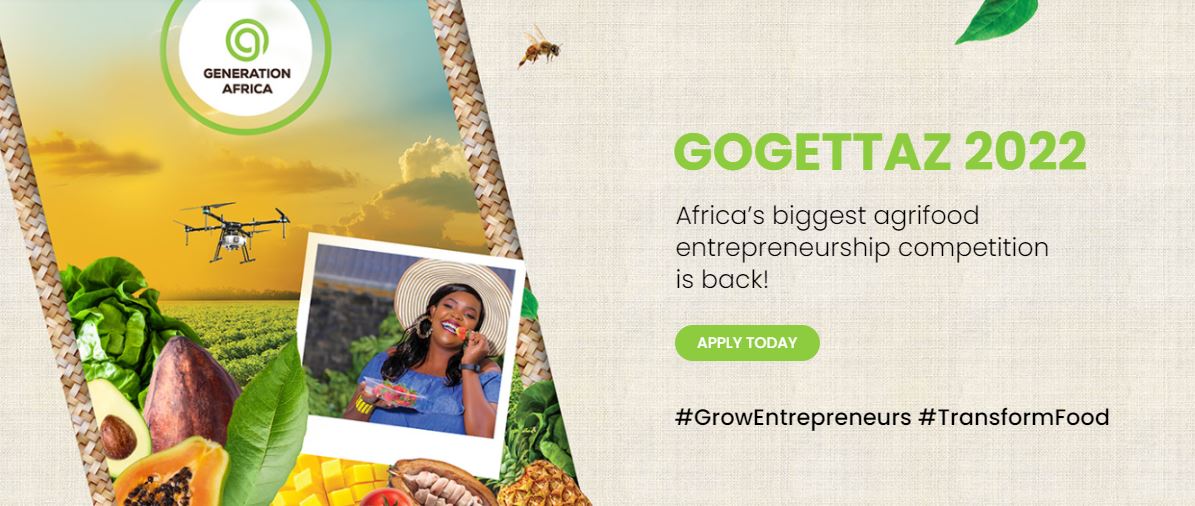 Win $50,000 At The 2022 GoGettaz Agripreneur Prize Competition by Generation Africa