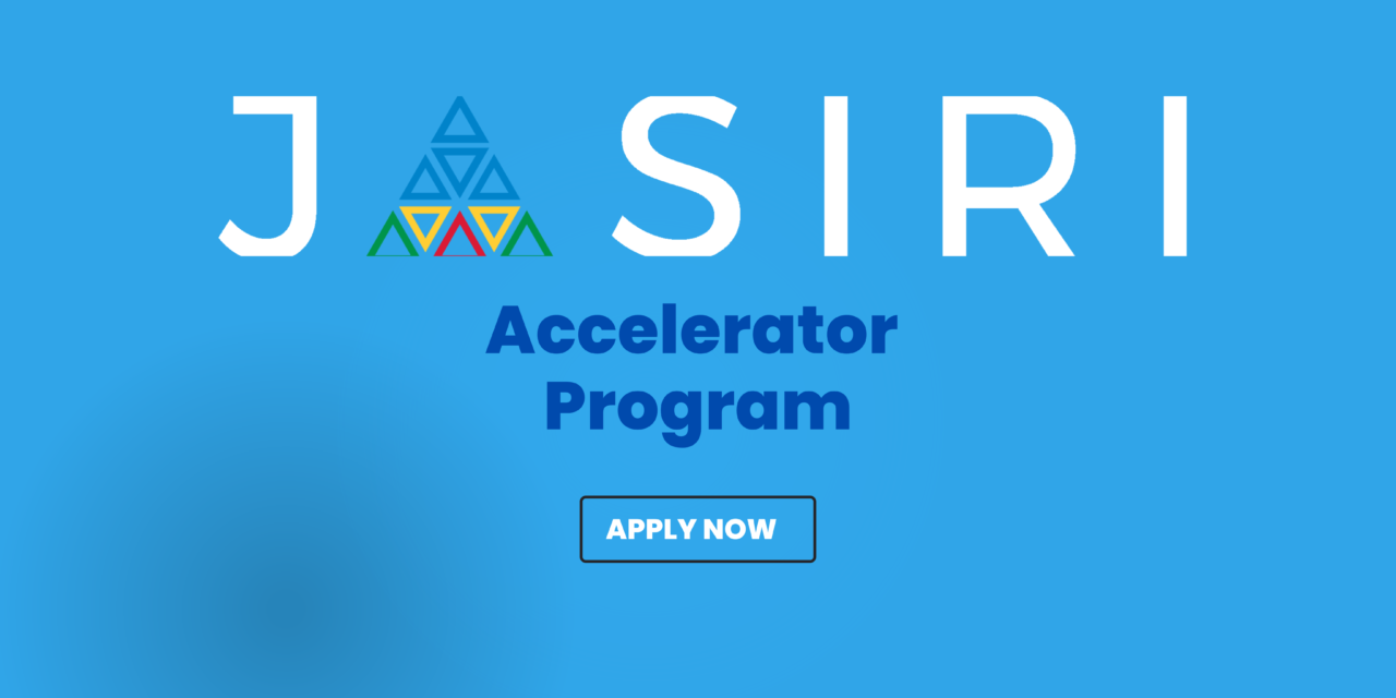 Now Accepting Applications: The 2022 JASIRI Growth Accelerator