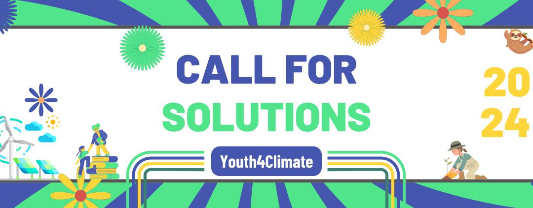 2024 Youth4Climate Call Application | Now Open
