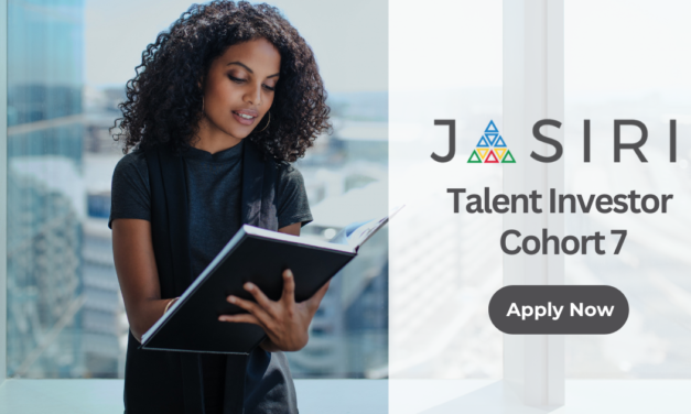 Jasiri Talent Investor Cohort 7 – Launch Your Dream Business in Africa 